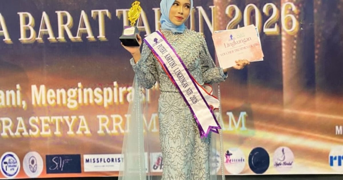 Amazing! Azra Rahmawati Siswa MAN 2 Mataram Raih Gelar Puteri Kartini Lingkungan NTB 2026