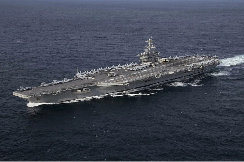 Geger Klaim Rudal Iran Hantam USS Abraham Lincoln, Pentagon Beri Jawaban Menohok