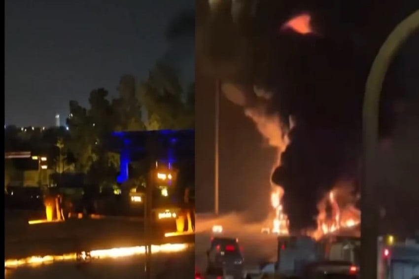 Sistem THAAD Kebobolan! Drone Iran Hantam Kedubes Amerika di Arab Saudi