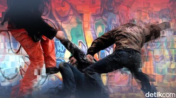Foto: Ilustrasi pengeroyokan. (Dok. detikcom)
