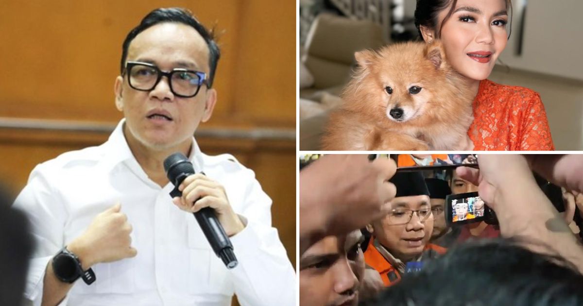 Foto Kolase Immanuel Ebenezer Mantan Wamenaker dan Istrinya, Silvia Harefa beserta Mantan Menteri Agama Indonesia, Yaqut Cholil Qoumas (Ist)