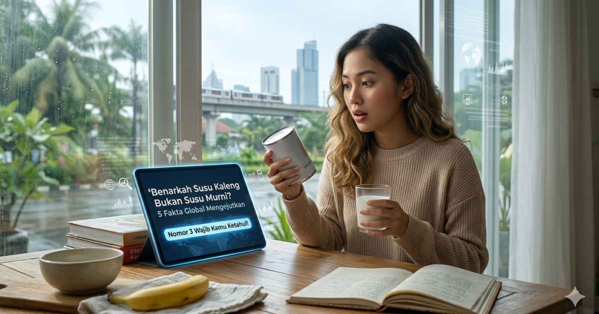 Benarkah Susu Kaleng Bukan Susu Murni? Cek 5 Fakta Mengejutkan Hasil Riset Global, Nomor 3 Wajib Kamu Ketahui!