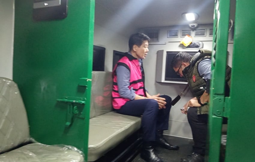 Samin Tan (ST) ditahan di Rutan Salemba Kejaksaan Agung sejak Sabtu (28/3/2026) dini hari. Foto: Jonathan Simanjuntak