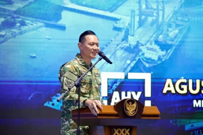 Ketua Umum Partai Demokrat Agus Harimurti Yudhoyono (AHY),menyampaikan duka cita mendalam atas gugurnya tiga prajurit terbaik TNI dalam misi perdamaian PBB (UNIFIL) di Lebanon Selatan.Foto/SindoNews