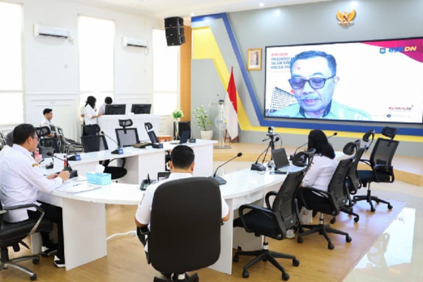 Kepala BSKDN Kementerian Dalam Negeri (Kemendagri) Yusharto Huntoyungo menyoroti berbagai praktik baik yang dilakukan pemerintah daerah dalam menurunkan tingkat pengangguran. Foto/Ist