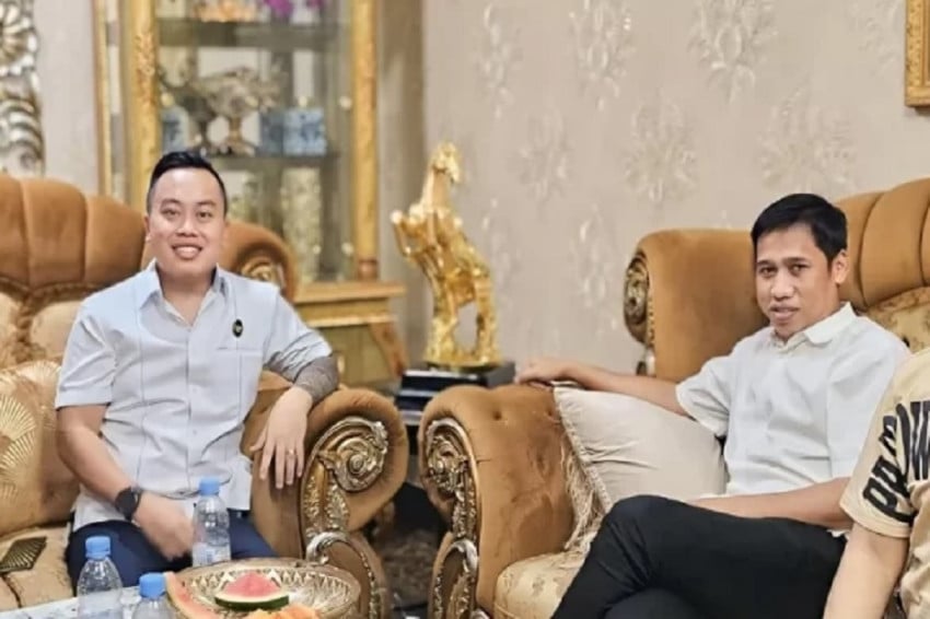 Ketua Umum Pasbata David Febrian menyebut pernyataan pengamat politik Saiful Mujani berpotensi merusak tatanan demokrasi. Foto/SIndoNews