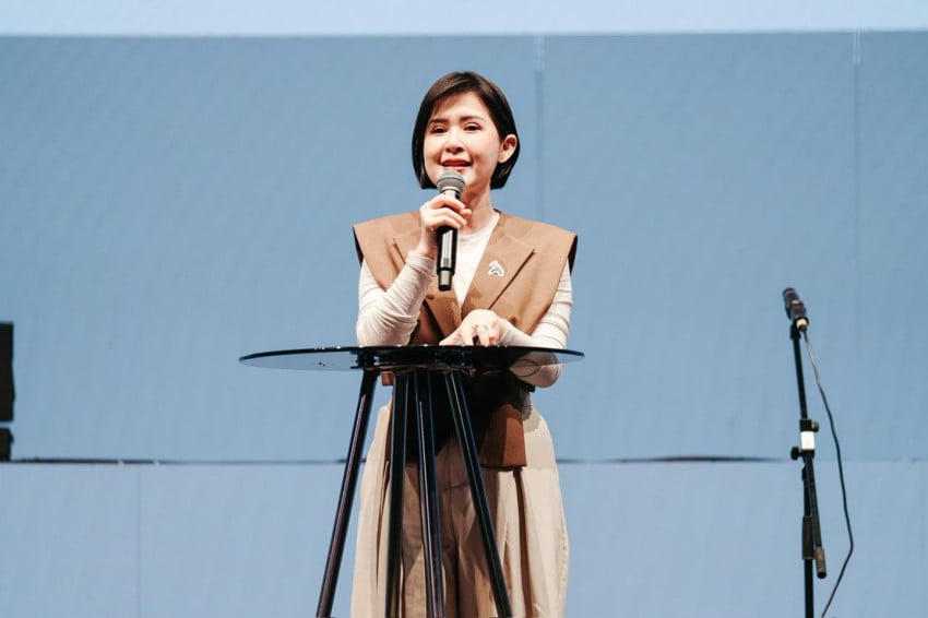 Sekretaris Dewan Pembina Partai Solidaritas Indonesia (PSI) Grace Natalie berharap ke depan tidak perlu ada lagi izin keramaian bagi kelompok minoritas untuk beribadah. Foto: Istimewa