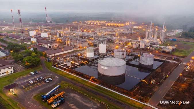 ILUSTRASI. Produksi gas Blok Corridor Medco E&P (DOK/Medco E&P)