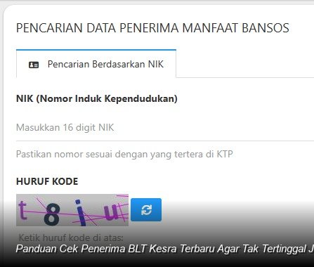 Panduan Cek Penerima BLT Kesra Terbaru Agar Tak Tertinggal Jelang Hari Raya